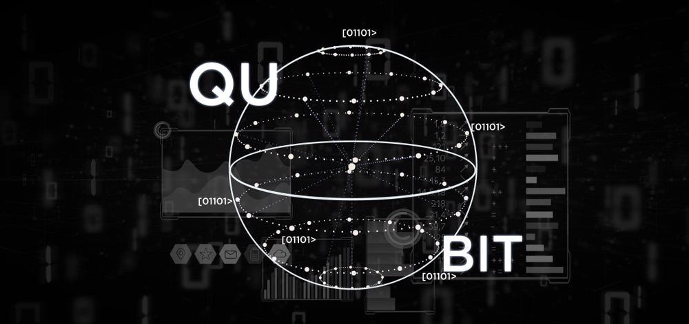qubit, quantum, quantum computing, neon, electrons, bits