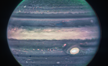 The James Webb Space Telescope Zooms in on Jupiter