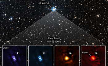 James Webb Captures its First Direct Image of an Exoplanet