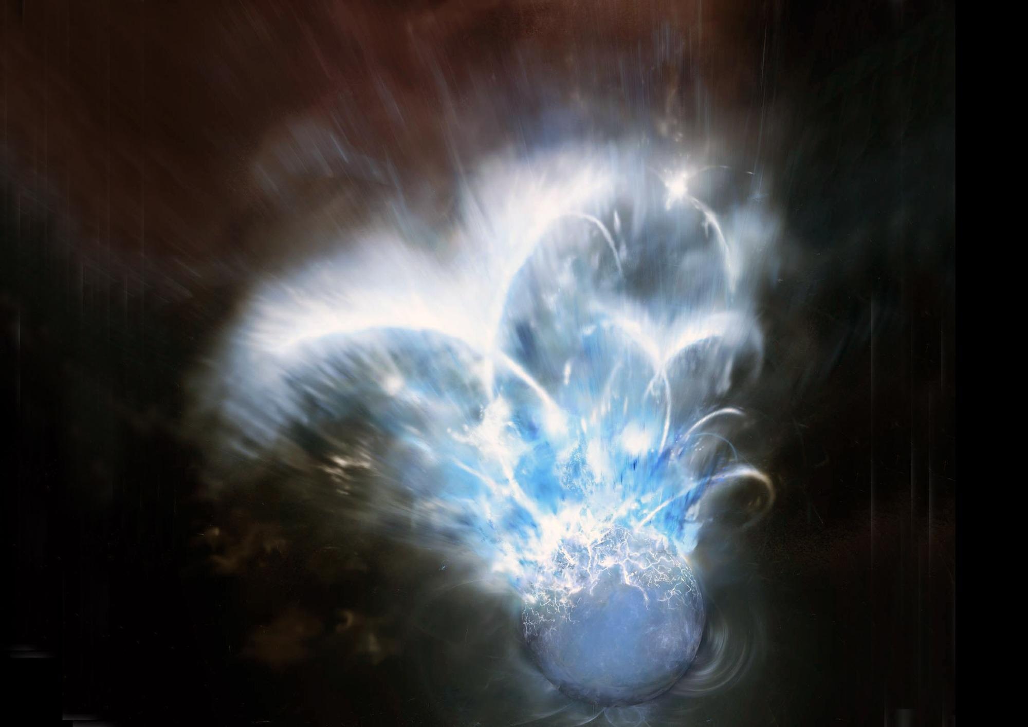 Scientists Record Variations in an Eruption of a Neutron Star