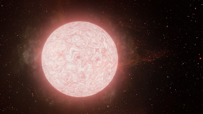 Astronomers Capture the Striking End to a Red Supergiant’s Life.