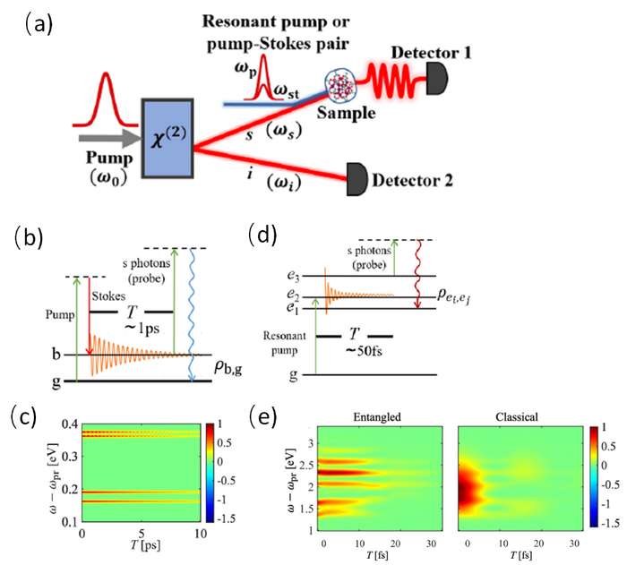 Super-Resolved Coherent Raman Spectroscopy, QFRS