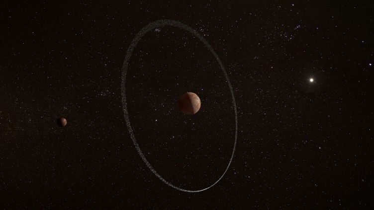 New Ring System Around a Dwarf Planet on the Edge of the Solar System Discovered