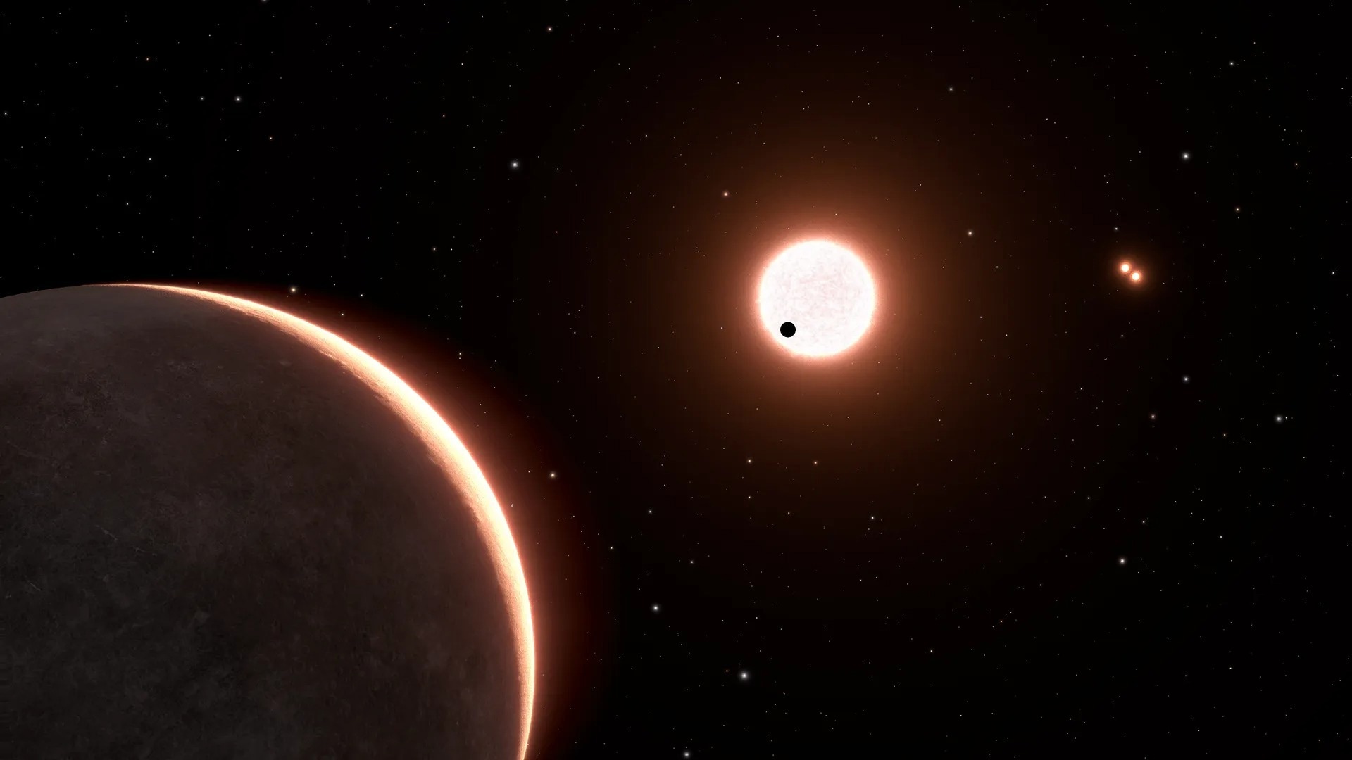 Determination of the Closest Earth-Sized Exoplanet