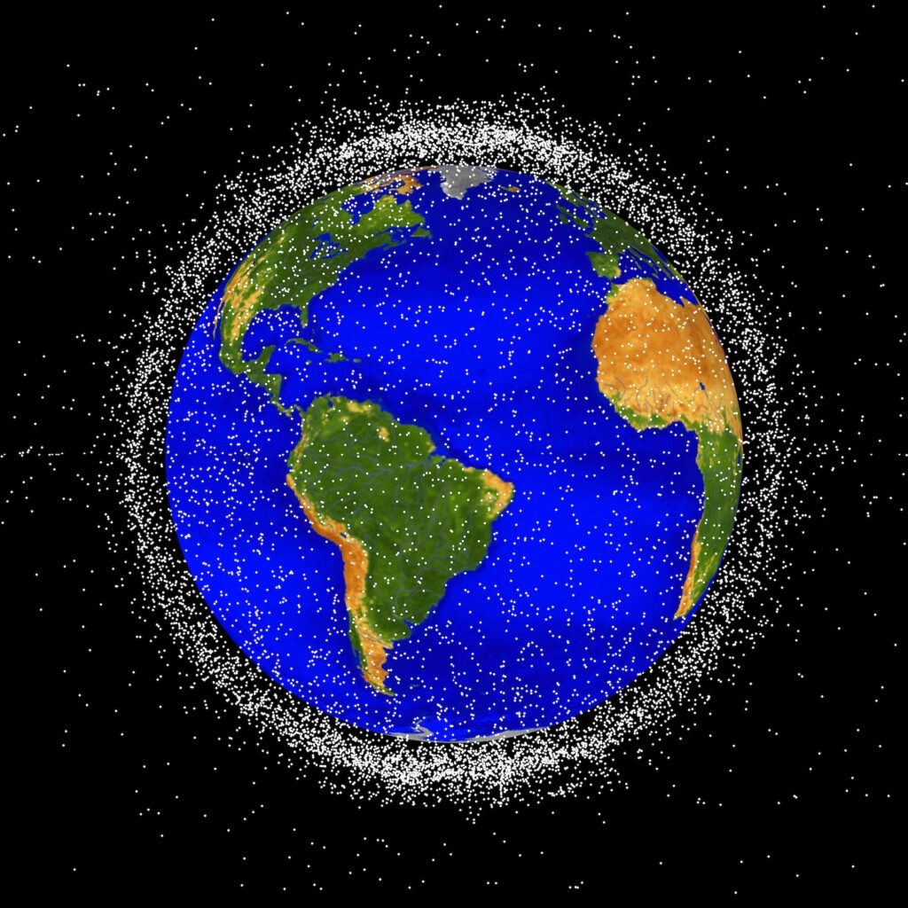 Colliding Space Junk Aids in the Tracking of Space Junk