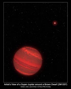 Astronomers Measure Rotation of Massive Exoplanet Using Direct Imaging