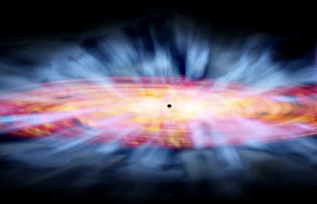 Astronomers Discover Fastest Ever Ultraviolet-Wavelength Winds from Quasar