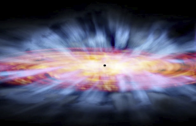 Research Team Discovers New Ultrafast UV Wind Near Supermassive Black Hole