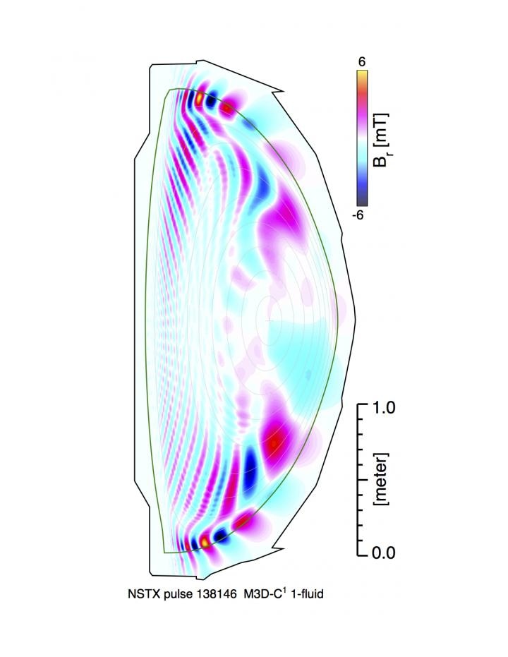 Physicists Propose Applying Magnetic Fields to Fusion Plasmas can Control Instabilities