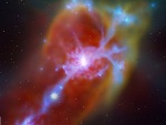 Cold Primordial Hydrogen Streams Fuel Distant Star-Forming Galaxy