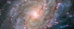 New Image of Dramatic and Mysterious Messier 83Spiral Galaxy