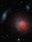 Astronomers Identify Smallest Example of Galactic Merger