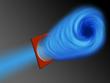 Rotating Vortex Beams Offer New Possibilities for Electron Microscopy