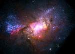 Supermassive Black Hole Exists in Dwarf Starburst Galaxy