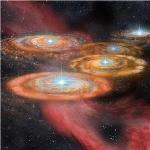 The First Stars Could Have Clustered Together in Phenomenally Bright Groups