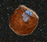 Supercomputer Simulations Help Observe Light Flash Caused by Supernova Slamming into Nearby Star