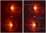 Vector-APP Coronagraph Reveals Image of Exoplanet Next to Parent Star