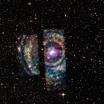 Intense Flare from Neutron Star Produces Extraordinary Rings