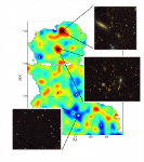 New Map of Dark Matter Distribution in the Universe