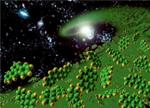 Large Hydrocarbon Molecules in Interstellar Space may be the Cause of Diffuse Interstellar Bands