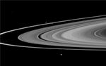 Saturn’s F Ring and Shepherd Satellites Could Be Natural Outcome of Formation of Saturn’s Satellite System