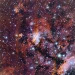 The MPG/ESO 2.2m Telescope at La Silla Observatory Captures Excellent Pictures of Prawn Nebula