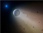 Large, Rocky Object Disintegrating in Death Spiral Around White Dwarf Star