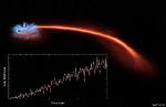 Black Hole Shreds Star to Pieces