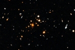Astronomers Detect Massive, Sprawling, Churning Galaxy Cluster
