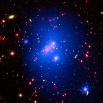 Data from NASA's Great Observatories Enable Detailed Study of Extremely Massive Young Galaxy Cluster