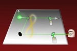 Quantum Physical Effect of Entanglement Can be Detected with the Naked Eye