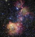 Astronomers Study Colourful Emission Nebula to Better Understand Development of New Stars