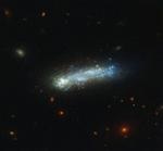 New Image from Hubble Space Telescope Shows Rare Cosmic Tadpole