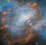 New Hubble Image Reveals Crab Nebula's Beating Heart