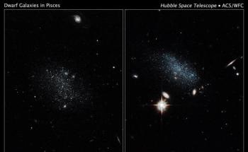 NASA's Hubble Space Telescope Discovers Two Tiny Dwarf Galaxies