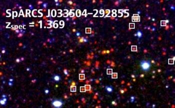UC Riverside-Led Team Discovers Four of Most Distant Clusters of Galaxies Ever Found