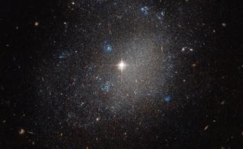 Hubble Chases Bright Spiral Galaxy in Constellation of the Hunting Dog