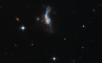 Hubble's ACS Reveals Combination of Gas-Rich Spiral Galaxies