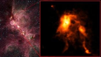 Massive Protostar Shines Nearly 100 Times Brighter than Before