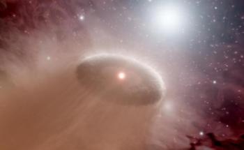 Researchers Discover that Protoplanetary Disc Shone on by Relatively Weak Star Loses Material