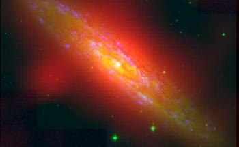 Astronomers Use Radio Telescope to Observe the Halo of Nearby Starburst Galaxy