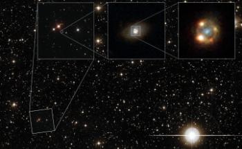 Astronomers Analyze Multiple Images of Gravitationally Lensed Type Ia Supernova Using Hubble
