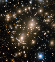 Galaxy Cluster Abell 370's Gravitational Lensing Effects Help Probe Remote Galaxies