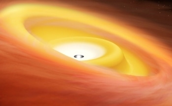 Researchers Observe Warped Disk Around Early Protostar for the First Time