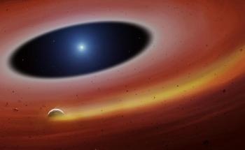 Astronomers Discover Heavy Metal Planetesimal that Endured the Death of its Star