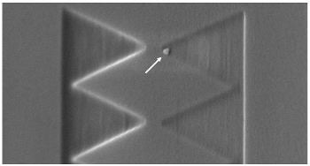 Qubit Component Positioned with Nanoscale Precision