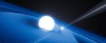 White Dwarf Star Orbits Massive Neutron Star to Form a Bizarre Stellar Pair
