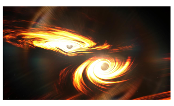 Researchers Observe Enormous Collision of Supermassive Black Holes