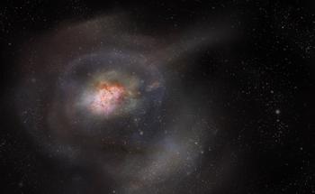 Post-Starburst Galaxies Condense Their Gas Rather Than Expelling It, Study Finds