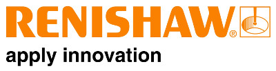 Renishaw plc logo.